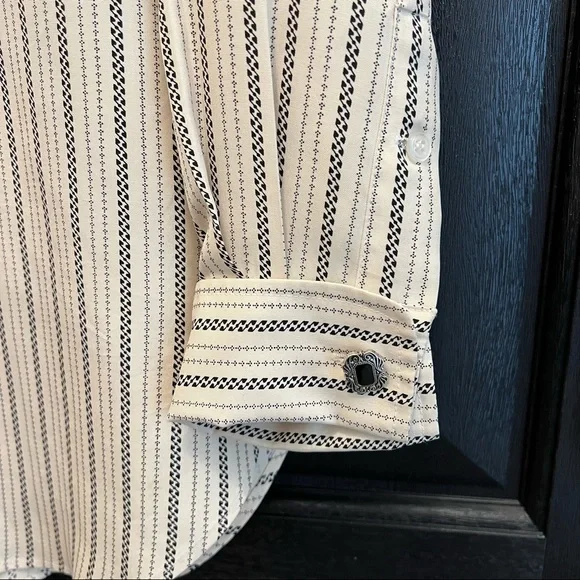 Ann Taylor Womens Button Up Blouse Long Sleeves Size Small - Picture 2 of 6